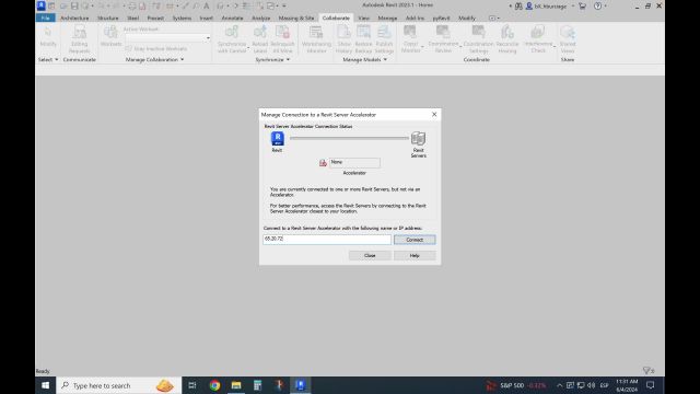 How to configure Revit Server Accelerator