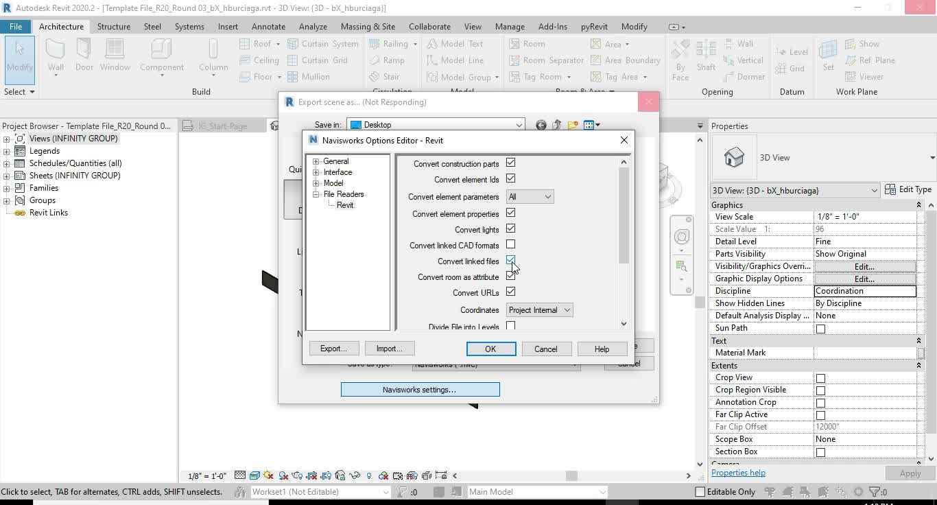 BX1006-06-01 - Exporting from Revit to Navisworks