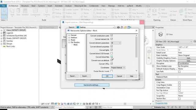 BX1006-06-01 - Exporting from Revit to Navisworks