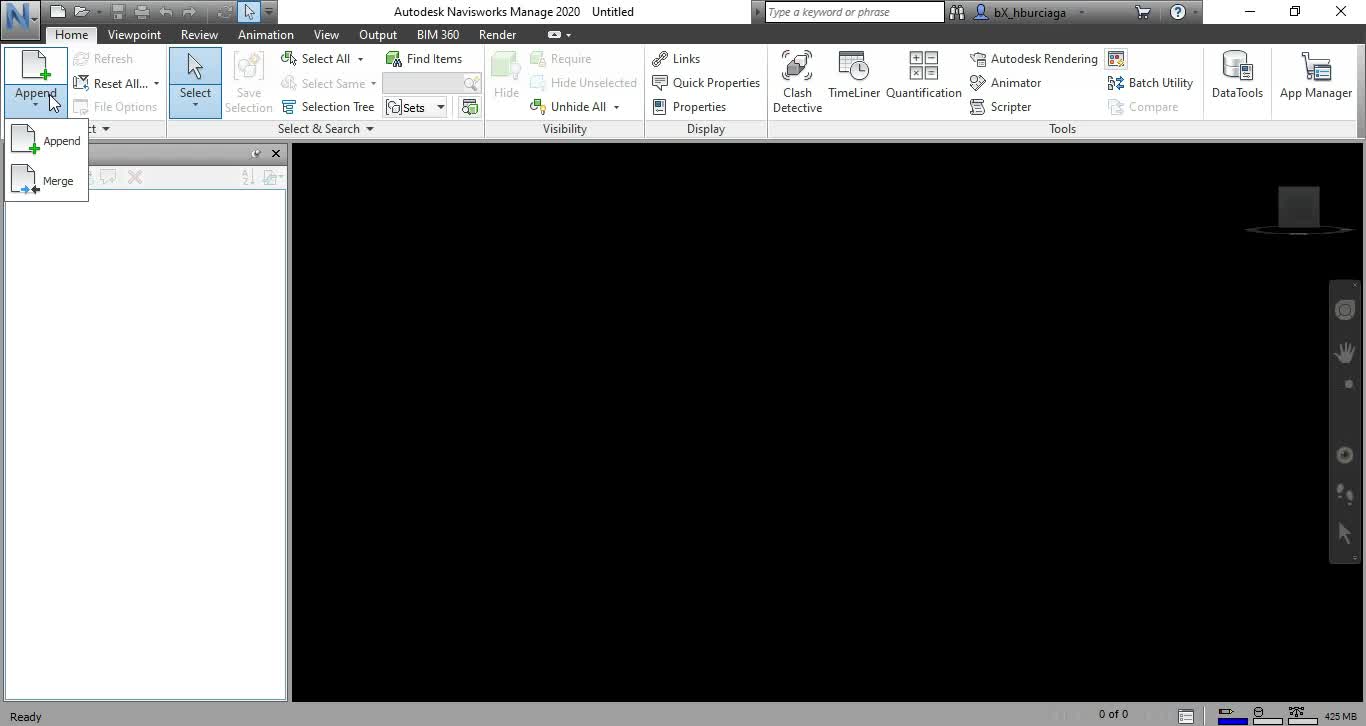 BX1006-06-02-Appending NWC to Navisworks