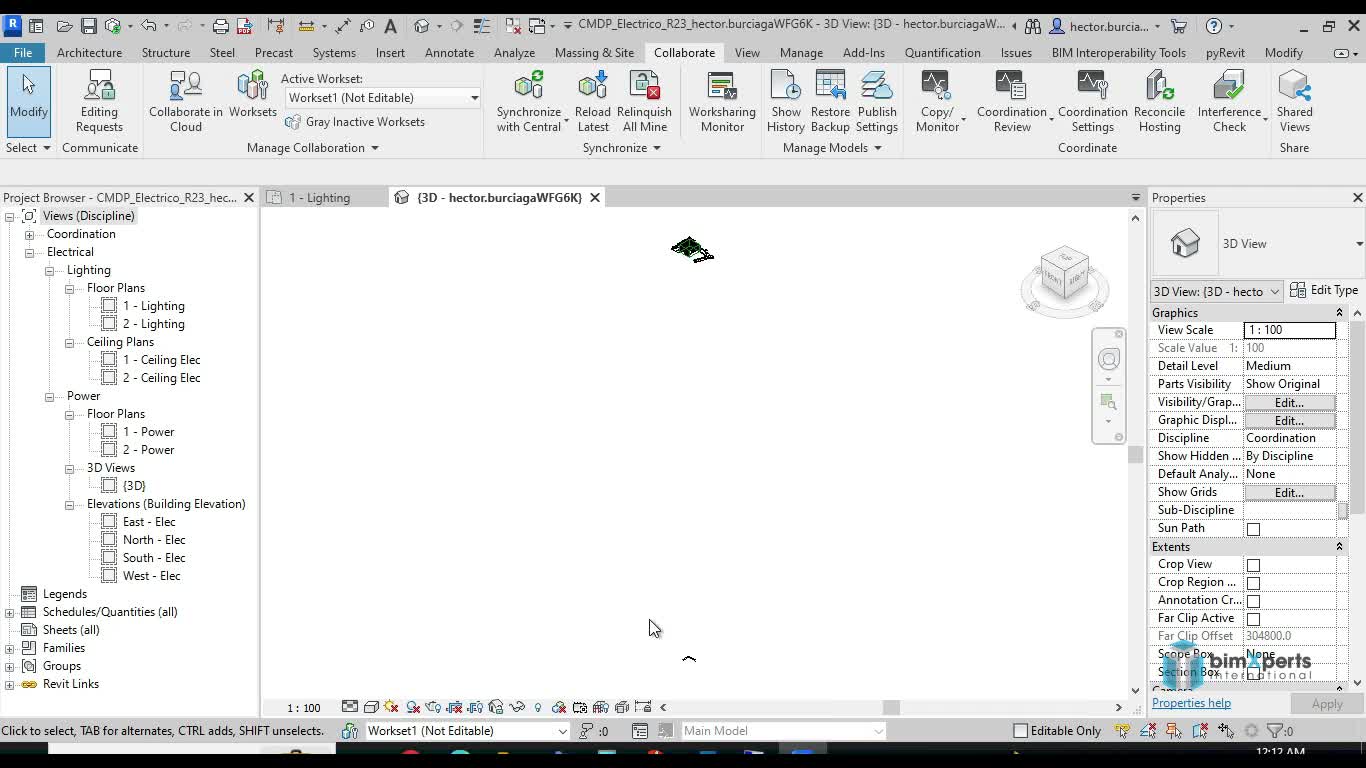 Masso - Pasos básicos de Colaboración con Revit Server